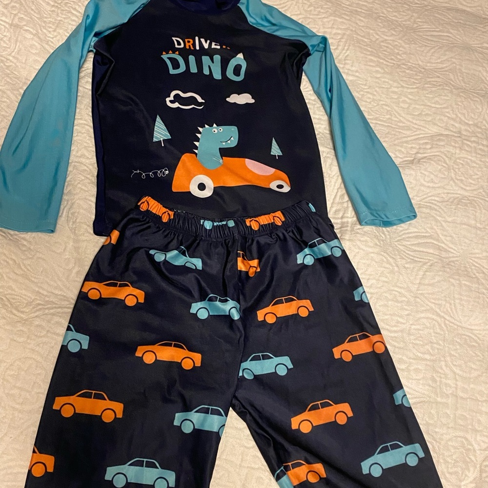 Brand new bathing suit set size 7